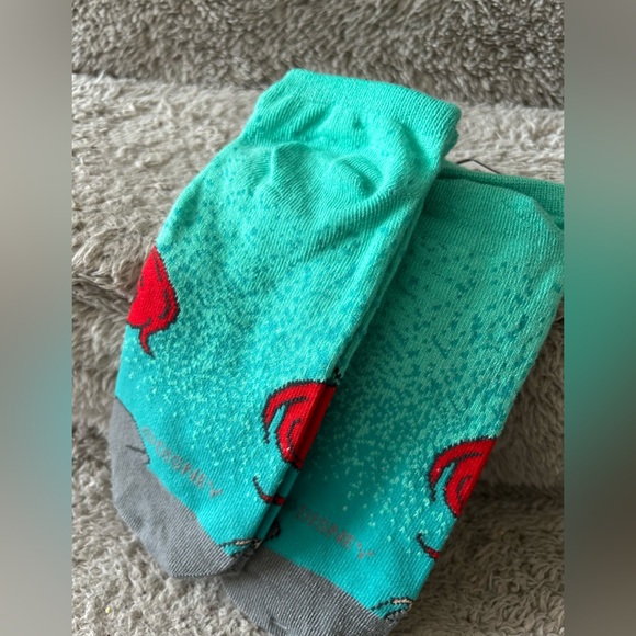 🩵Little mermaid no show socks🩵 - Picture 3 of 3
